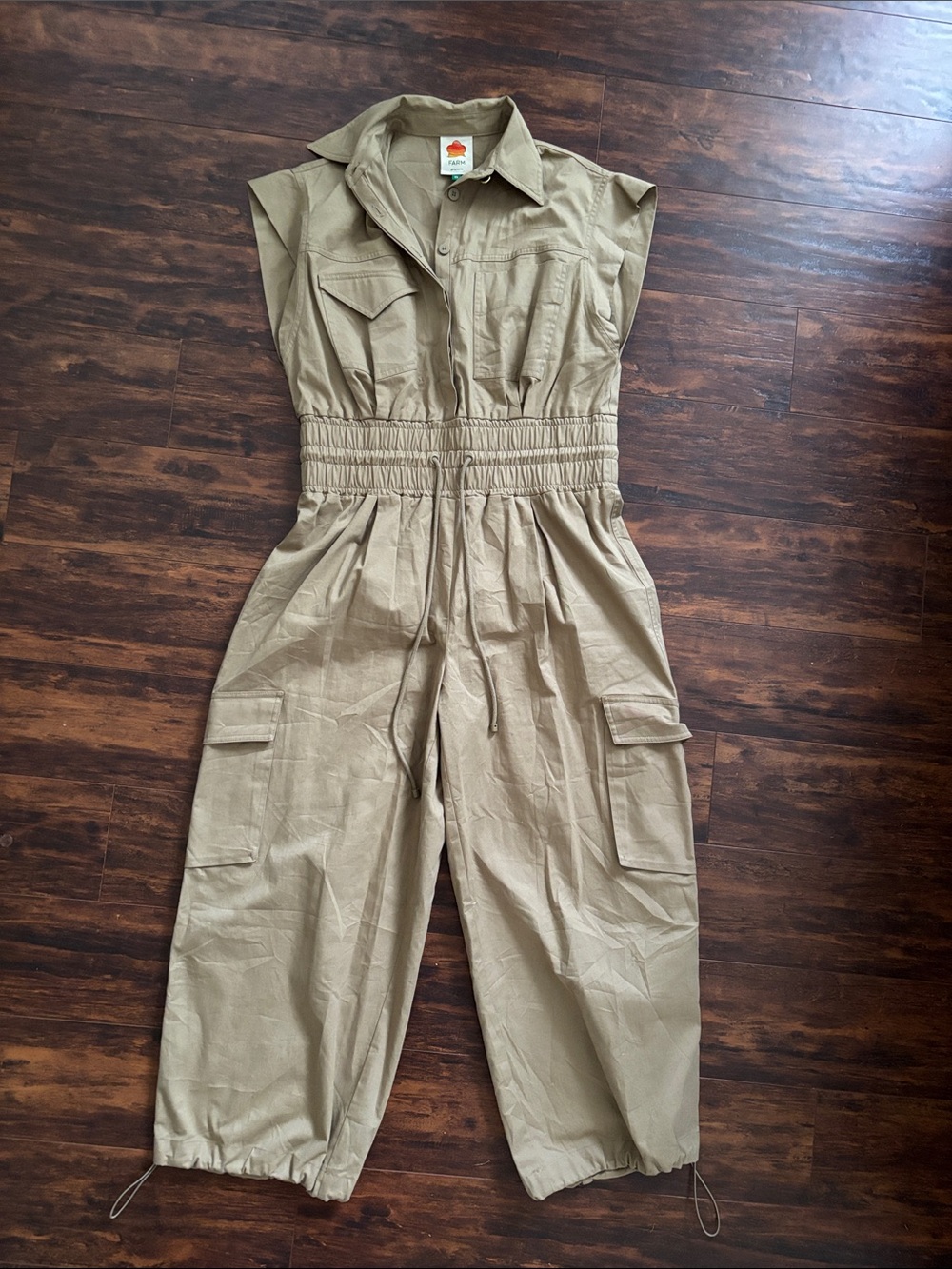 Farm Rio Utility Jumpsuit - Picture 3 of 12